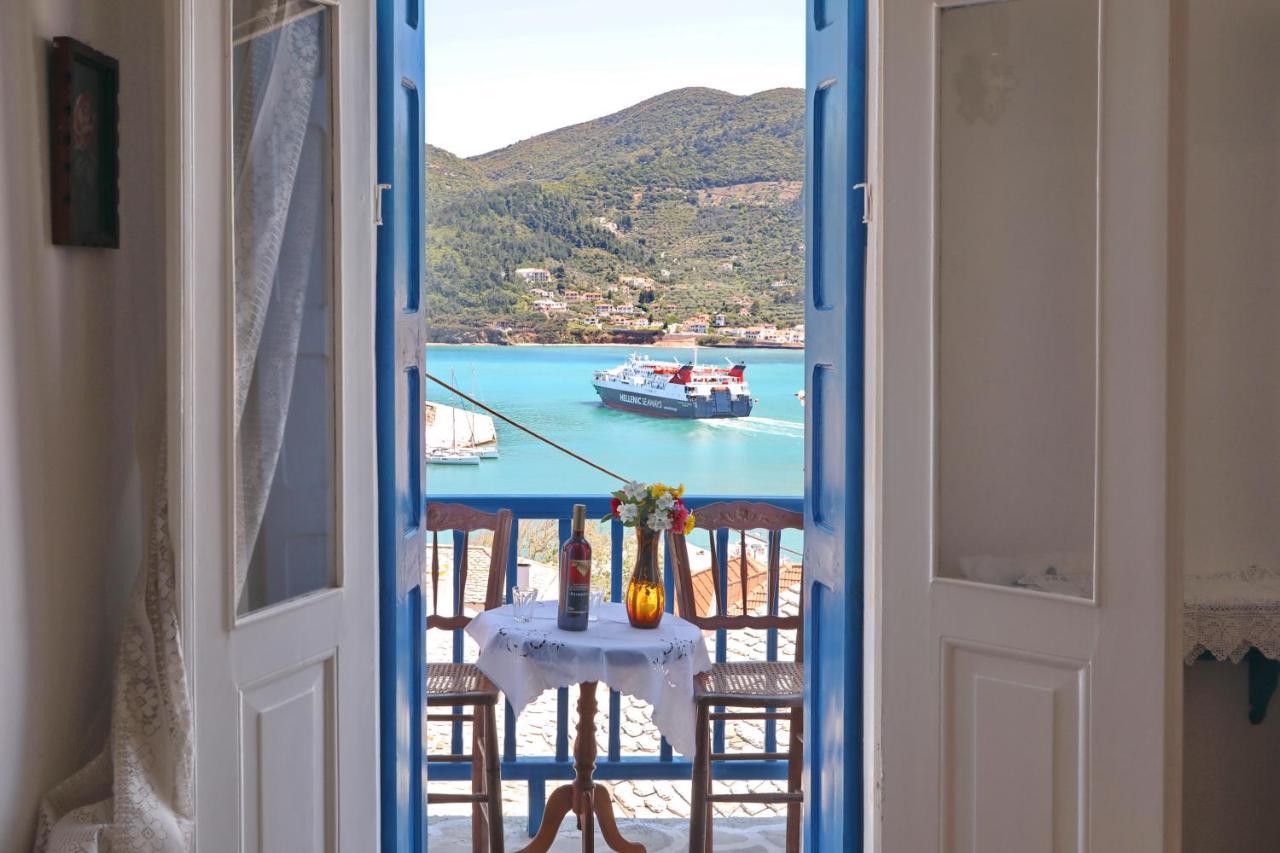 Skopelos House In Castle Panormos  Ngoại thất bức ảnh